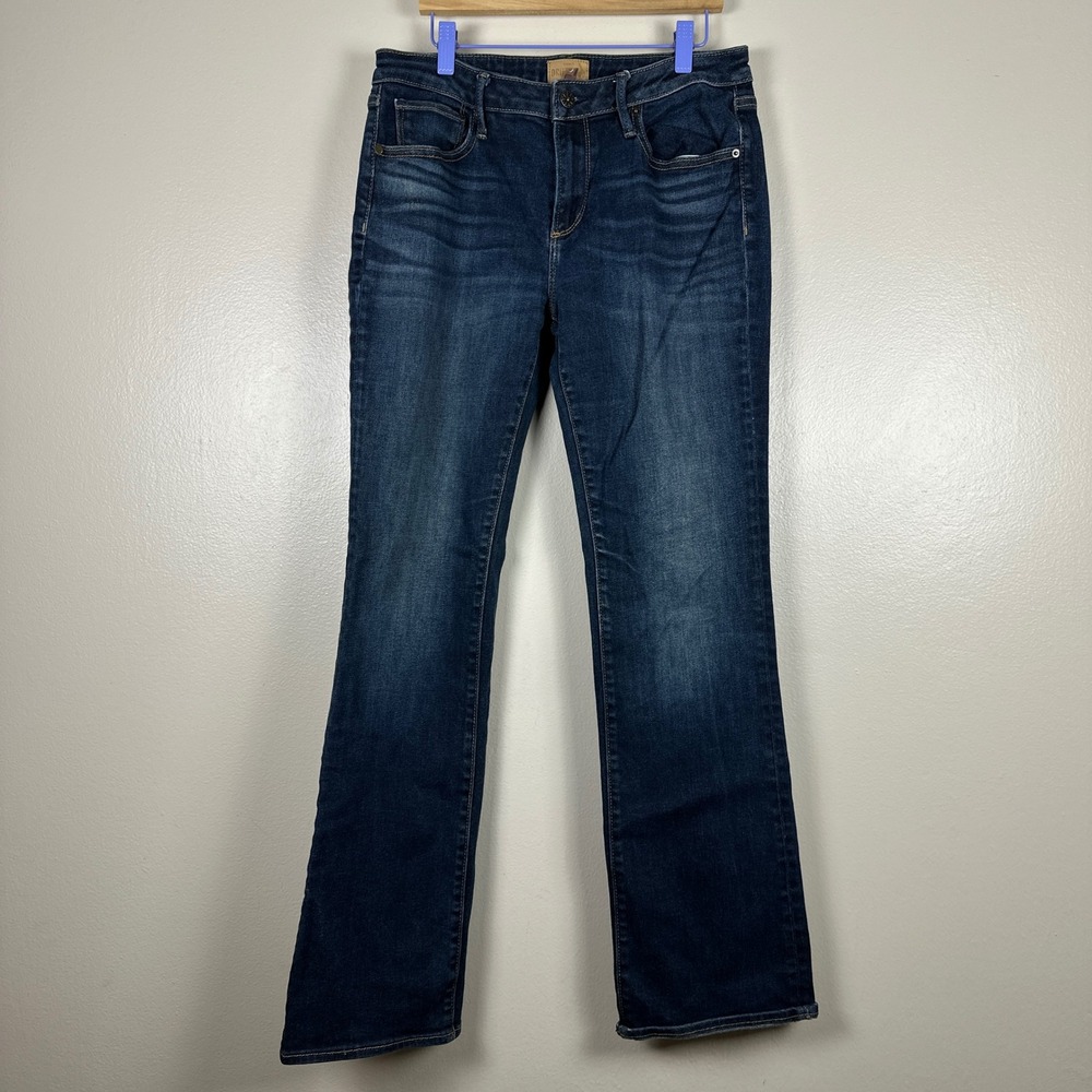 Driftwood Women's 30 Kelly Classic Fit Jeans Dark Wash Blue Stretch Denim